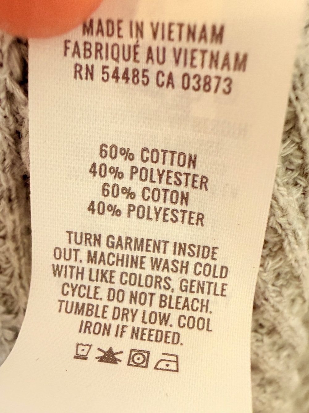 aerie Large LumberJane Waffle Knit Shirt Light Gray Button-Up Shacket - Picture 8 of 10